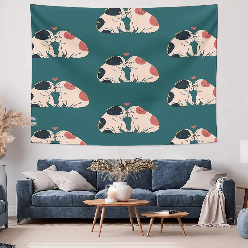 البوهيمي نسيج الجدار الشنق طبيعة المشهد ديكور الجمالية غرفة ديكور غرفة النوم نسيج الغابات جدار الفن مكرامية نسيج H #4