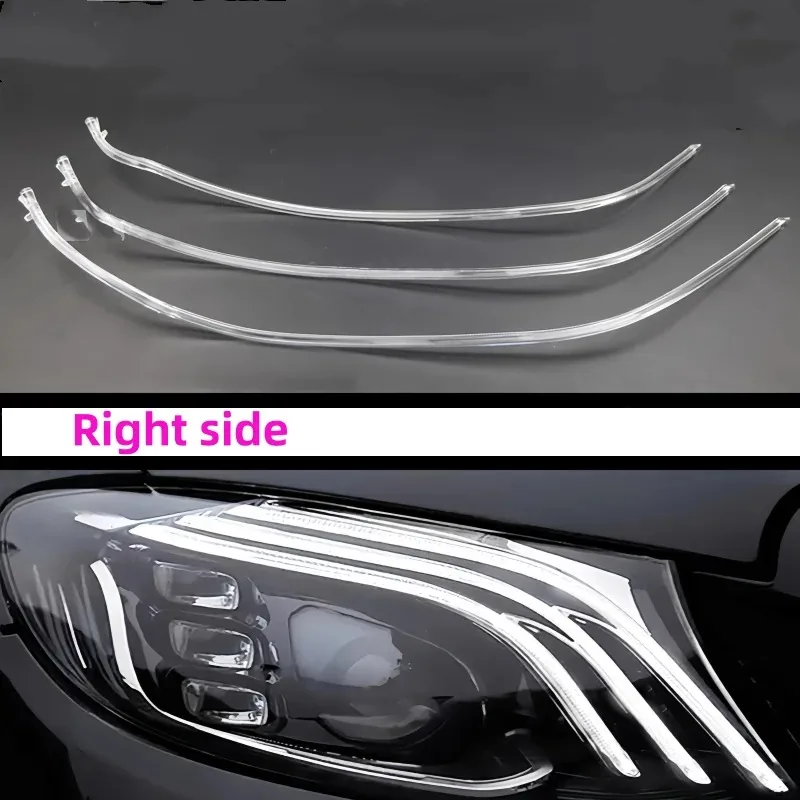 Headlight DRL Tube For Mercedes-Benz S CLASS W222 2018 2019 2020 Acrylic Tube Light Guide Strip Light Guide Plate DRL Bar - view 3