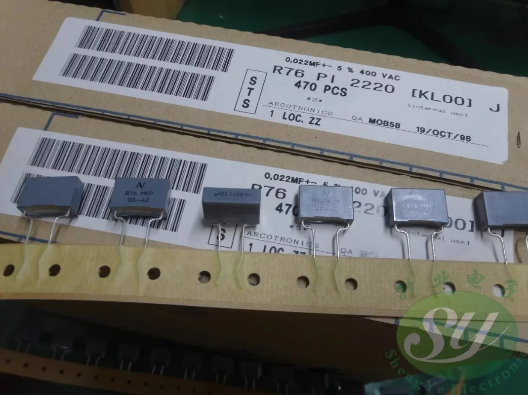 

10PCS AV R76PI2220KL00J 0.022uf/400VAC 22nf 223 new film capacitor