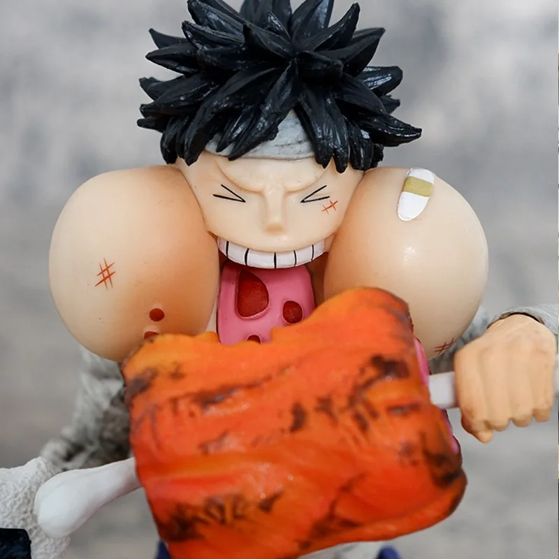 12 سنتيمتر قطعة واحدة القرد د. لوفي أنيمي الشكل يجلس نموذج سطح المكتب الديكور تمثال الأجهزة الطرفية الحلي هدايا عيد لعبة طفل #4