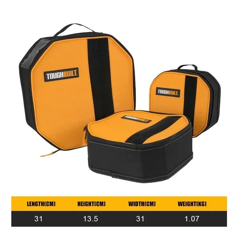 ToughBuilt TB-192-C Set di organizer per attrezzi da 3 pezzi Borsa portaoggetti per piccole parti