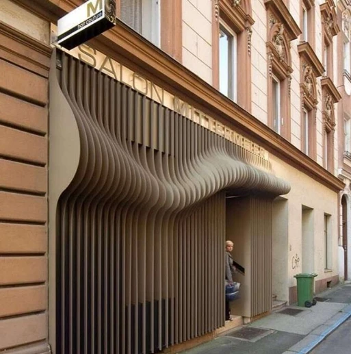 Maatwerk gemaakt China eigentijds ontwerp lasergesneden aluminium decoratief wandpaneel gegalvaniseerde roosterplaat partitie