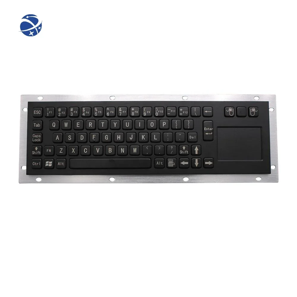 Black IP65 usb numeric keyboard touchpad metallic panels mini keyboards vending machines kiosk numeric compact keyboard