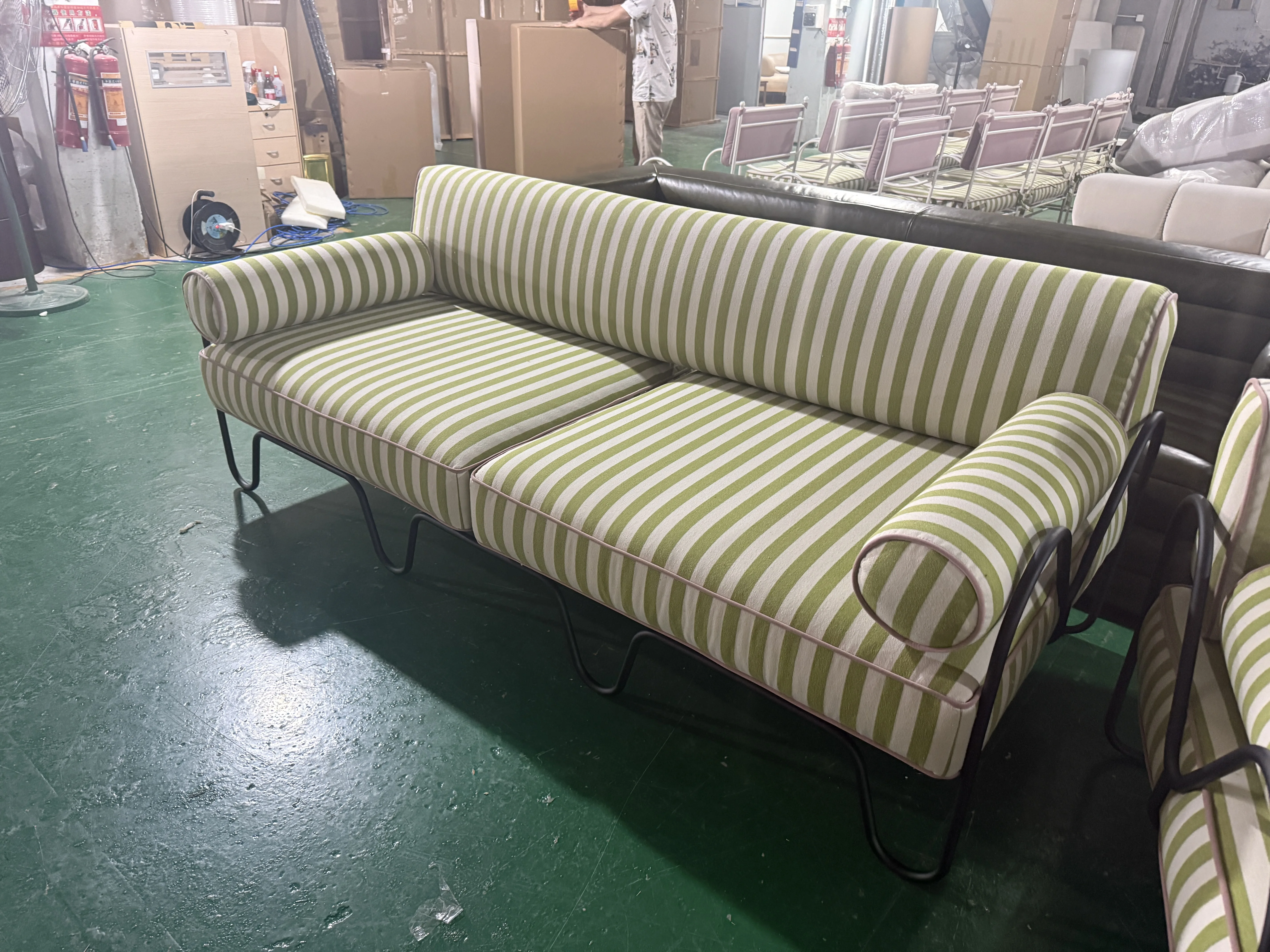 &Modern Three Seat Waterproof  - Outdoor Furniture Quick Dry ulasan dan harga