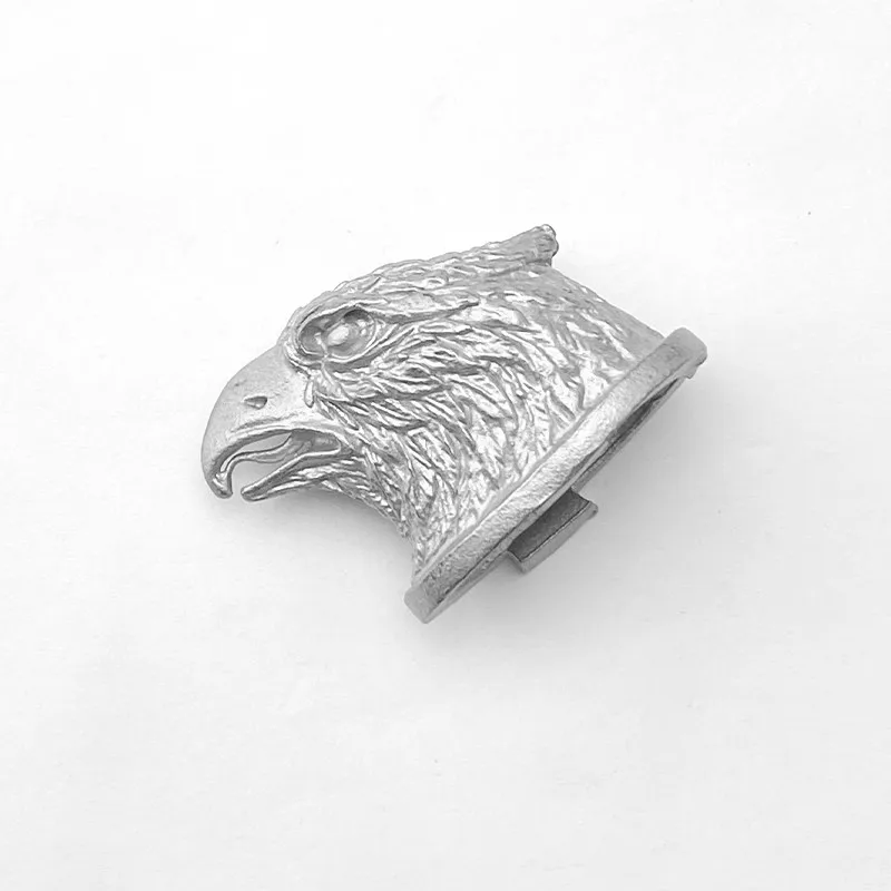 1pc 2 Types 430 Stainless Steel Knife Handle Guard Hand Protector Eagle Wolf Head Style Bolster Embryo Accessories Casting Part