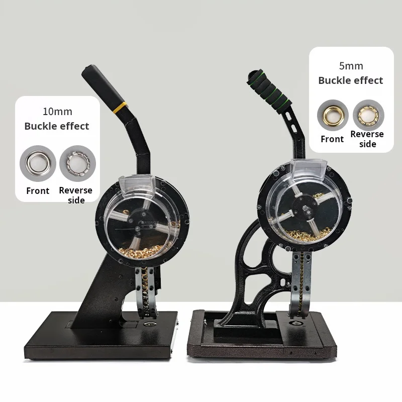 Semi-Automatic Eyelet Machine Tag Hollow Rivet Machine Display Rack Inkjet air Eyelet Machine Hand Press