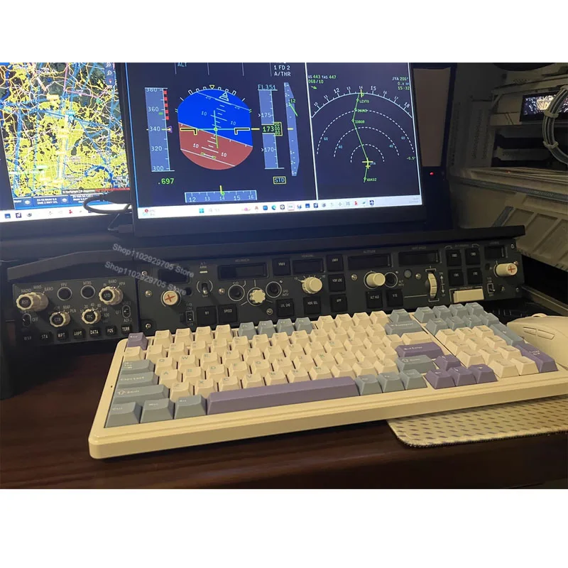 WINWING Flight Simulator PDC 3N /PDC3M Left And Right Flight Panel Zibo PMDG iFly For X-Plane MSFS 2020/2024