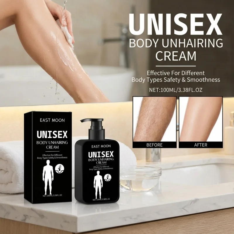 

Gentle Men Hair Removal Cream Painless Non Irritating Depilatory Lotion Smooth Delicate Texture Household Daily Body Skin Care