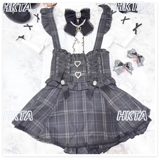 

Japanese Liz Shirt Summer New Mine Lolita Blouse Women Girls Sweet Bow Pendant Cute Short-sleeve Shirts Female Camisa Tops