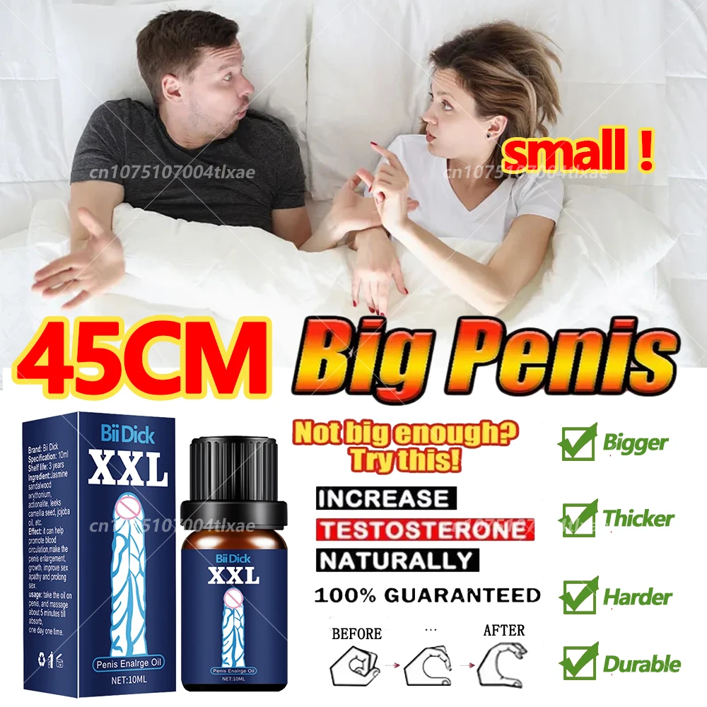 Penies Enlargement Oil Permanent Big Penis Growth Oil Thickening Increase Enlarge For Men Enhanced Ability Big Dick Massage Oil