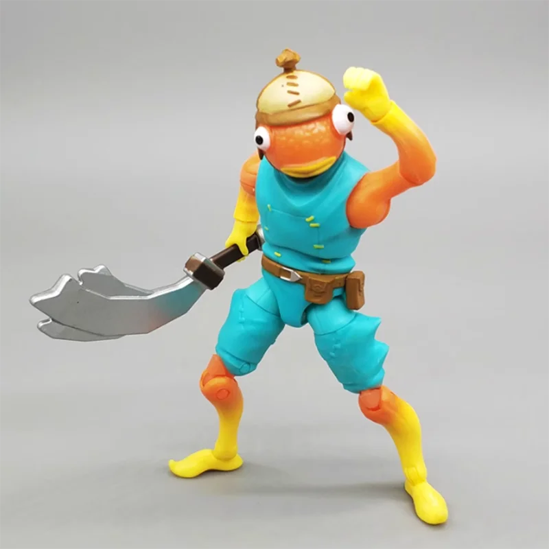 مقياس 1:18 V11-18 سمكة ملونة 3.75 بوصة لعبة هدية متحركة مجموعة كلاسيكية #4