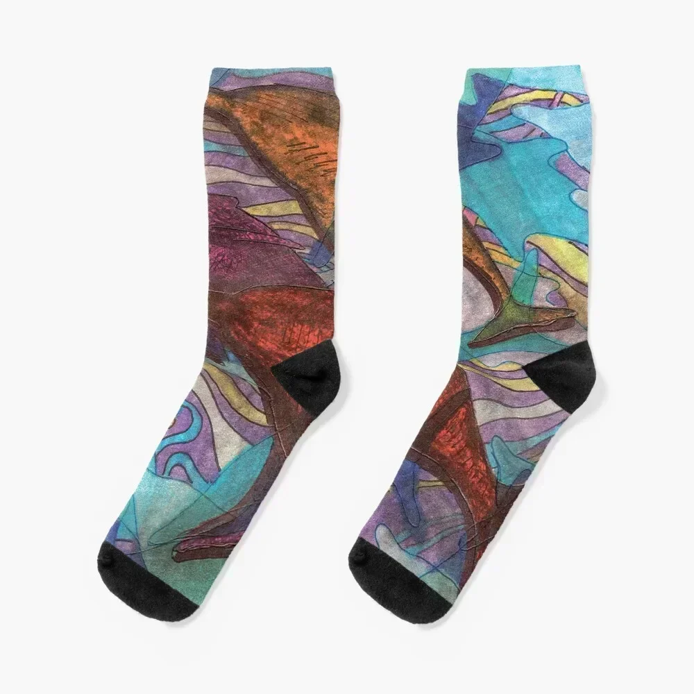 

DOLPHIN DREAM Socks FASHION cartoon summer Stockings man Men Socks Women's