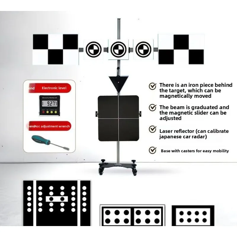 Simple full set of acc millimeter wave radar calibration tools, lane change aids, activation card kit