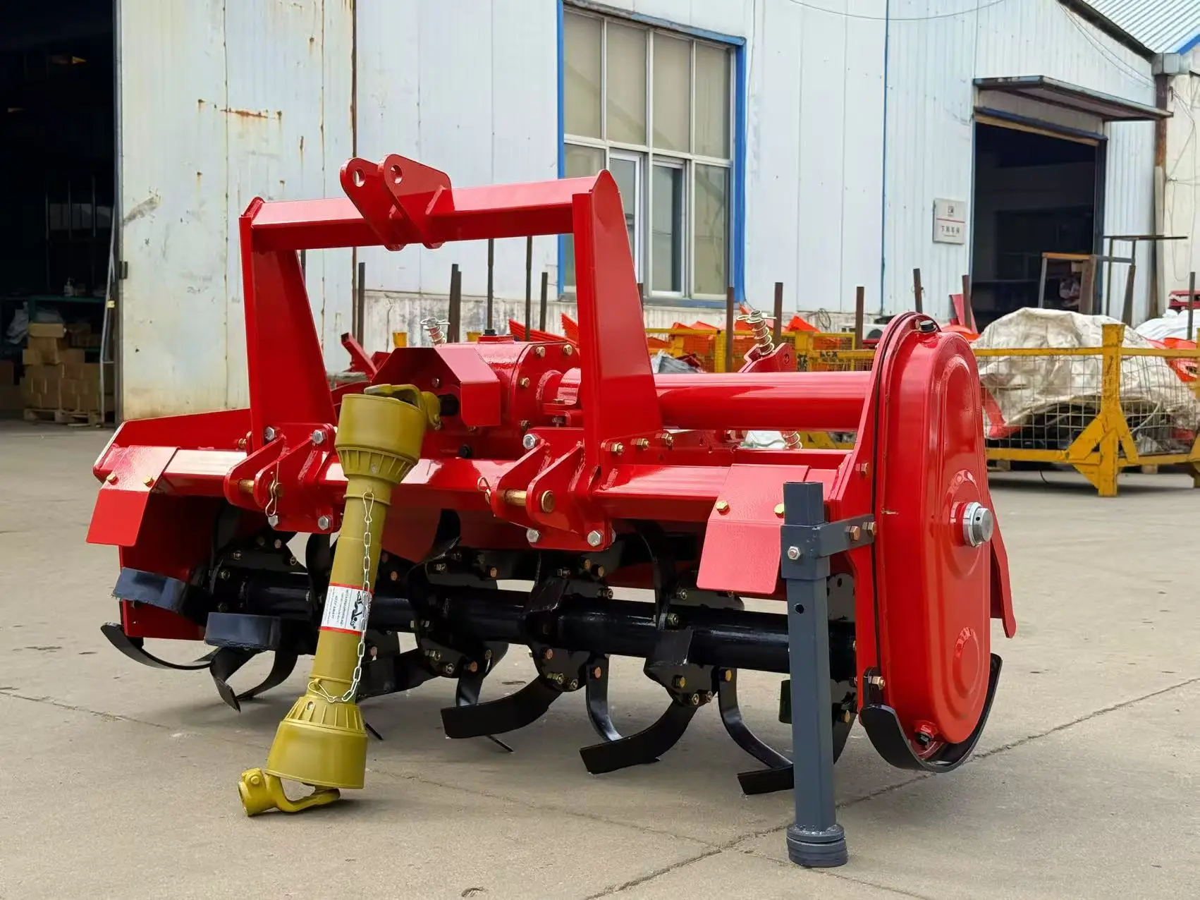 Farm Implements 3 Point PTO Mounted Cultivator Tractor Drive Rotavator Rototiller Rotary Tiller