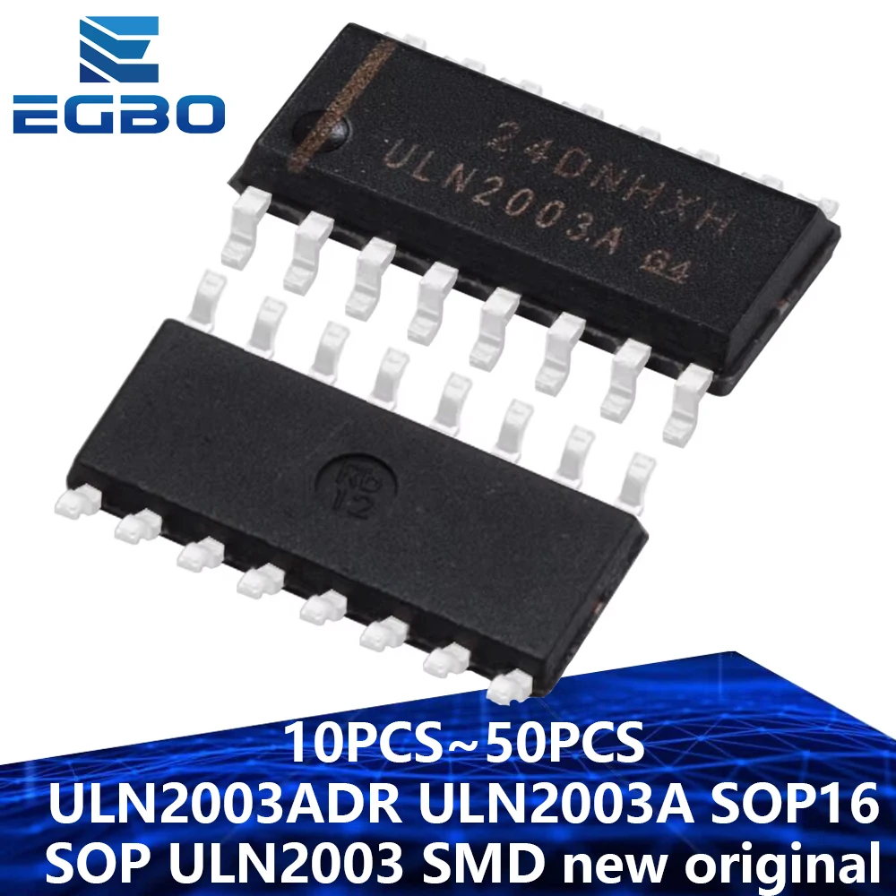 10 قطعة ~ 50 قطعة ULN2003ADR ULN2003A SOP16 SOP ULN2003 SMD جديد الأصلي EGBO #1