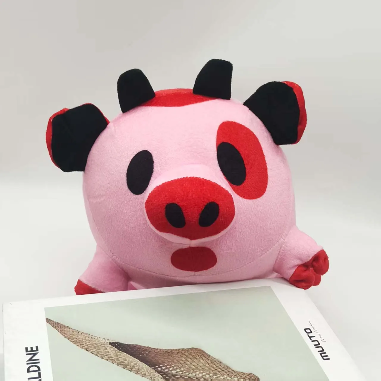 

Hazbin Hotel Fat Nuggets плюшевая игрушка персонаж анимированного фильма Alastor Helluva Boss подушка мягкая кукла подарок на день рождения для детей