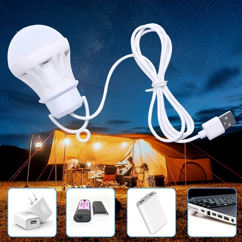 ZK40 2Pc Portable Gloeilamp Outdoor Multifunctionele Lantaarn Usb Oplaadbare Camping Power Bank Tent Led Light Camping Wandelen