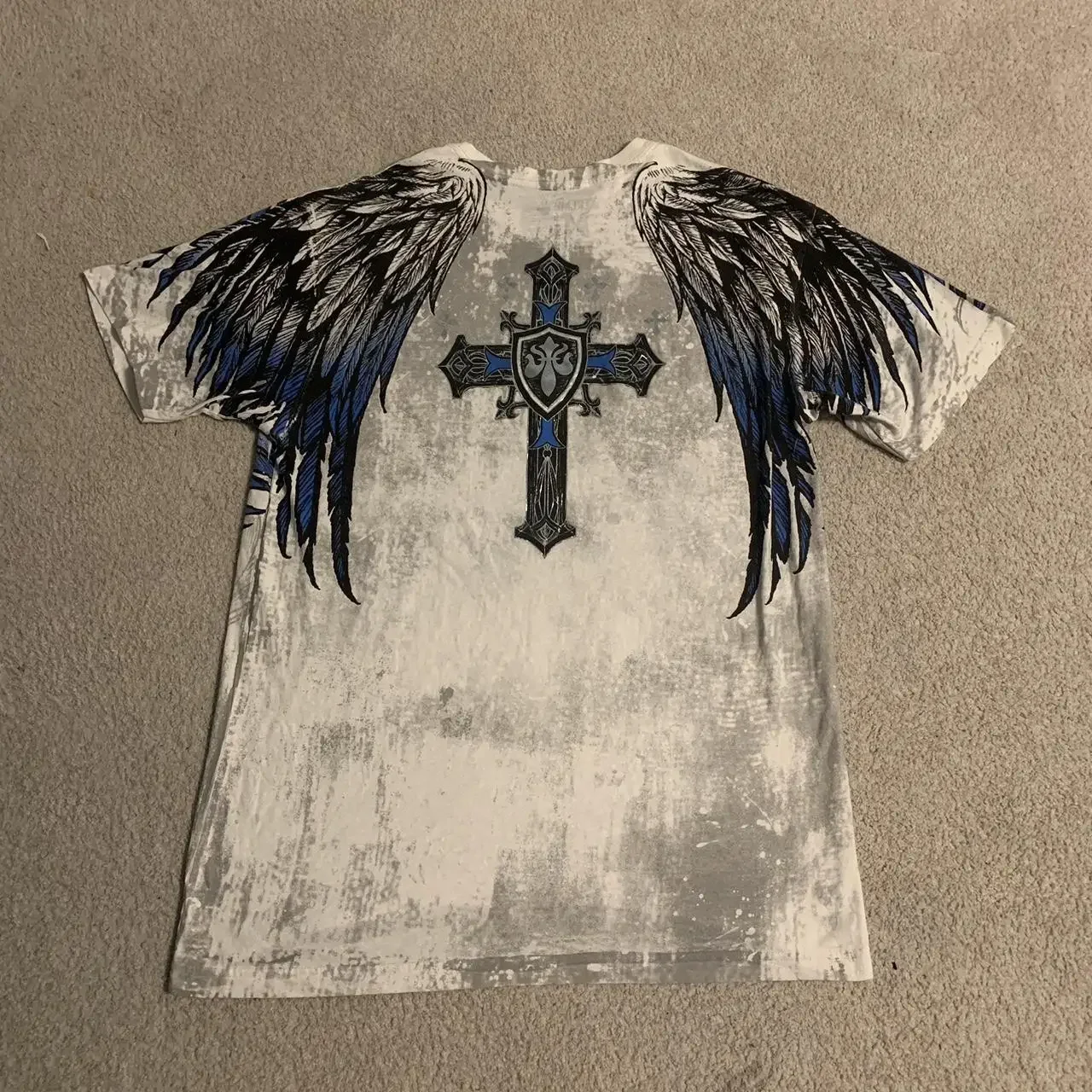 Street Gothic-style Summer 3D Printed Large-sized Men's T-shirt. Soft and Breathable Fabric Suitable for Daily Wear image 3