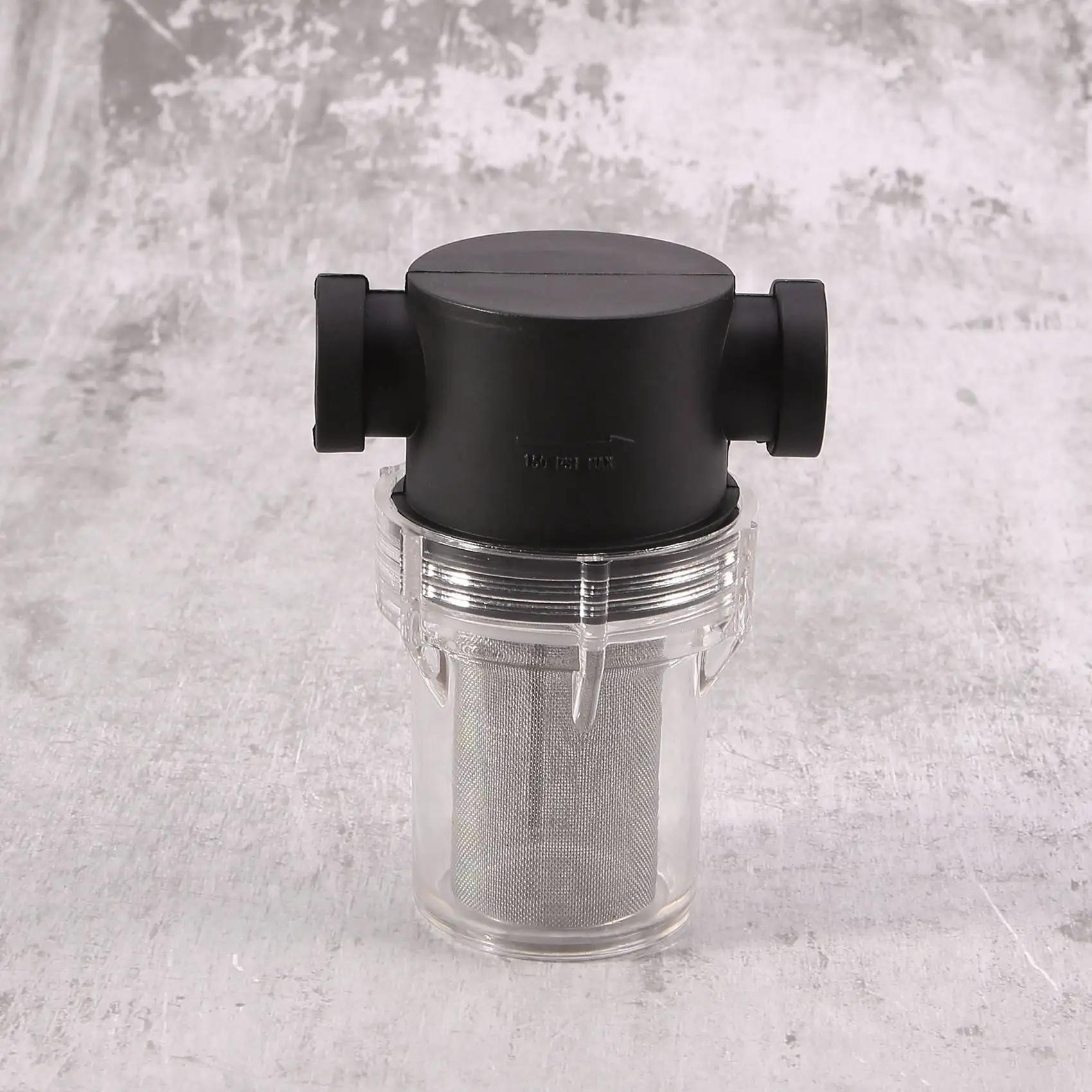 A76I-Car Washing Filter 1/2 Inch Inline Mesh Strainer Water Pump Irrigation High Flow Pipeline Filter Gardening Inlet Water