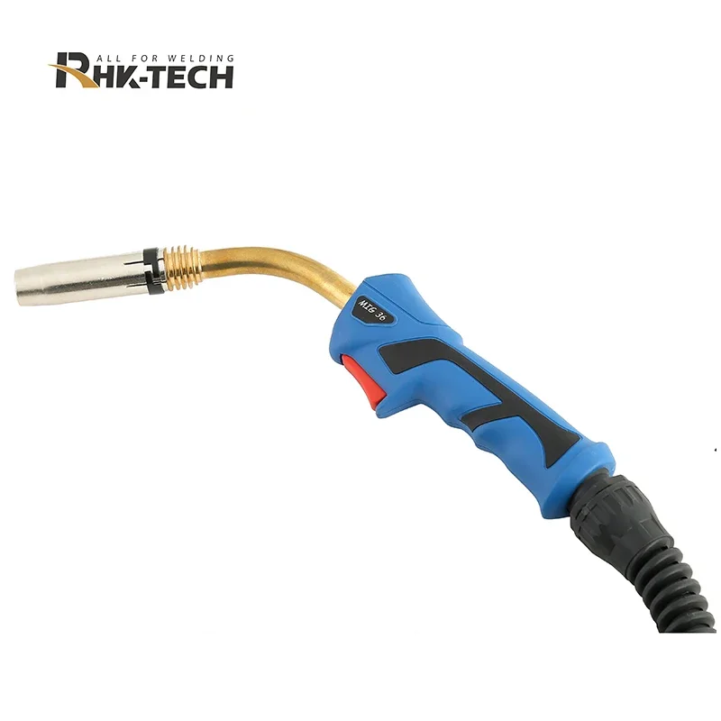 RHK 4M  Direct Supply High Quality Euro Connector 340A CO2 Gas Cooled MIG36 MB36 36KD MIG Welding Torch for Sale