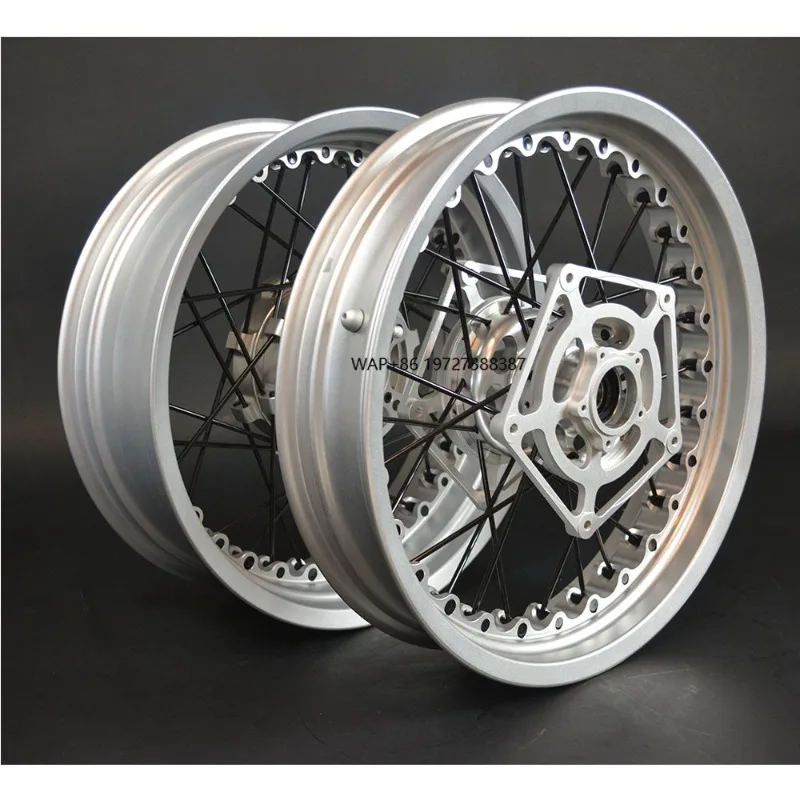 

3.5*17"/5.5*17" Tubeless Wheels Set Fit for R Nine T Pure