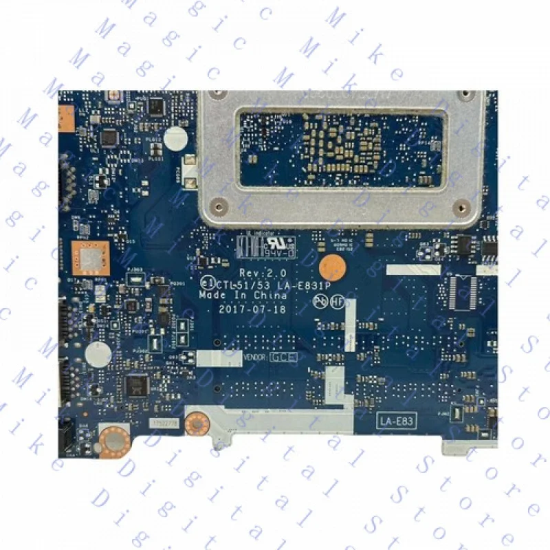 H  LA-E831P For HP Pavilion 15-BW Motherboard 924723-601 A10-9620P CPU R7 M340 2G