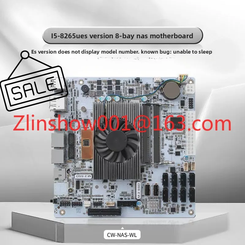 I5-8265U DDR4 unraided 8-bit ITX NAS main board
