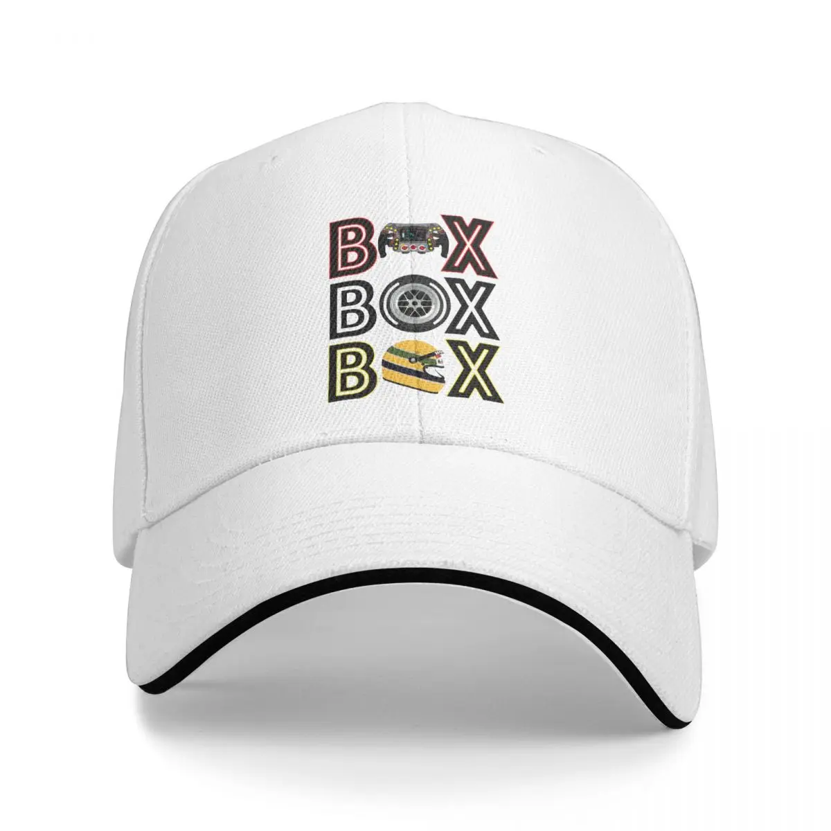 BOX BOX BOX Art F1 Car Racing Baseball Cap Men Hats Women Visor Cycling Snapback Caps