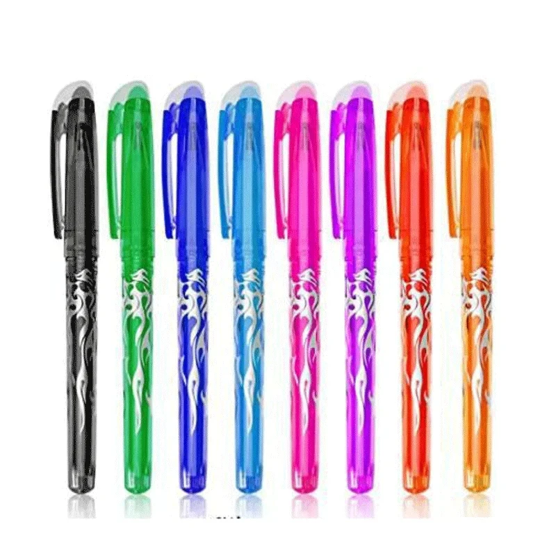 Multi-color Erasable Gel Pen 0.7mm Student Writing Creative Drawing Tools Office School Supply Stationery