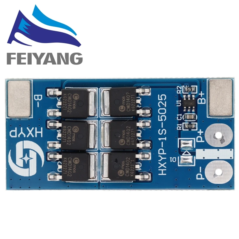 BMS 1S 12A 16A 24A 3.7V LiFePO4 Lithium Battery Protection Board 18650 4.2V Charging Voltage/Short Circuit/Overcharge Prevention