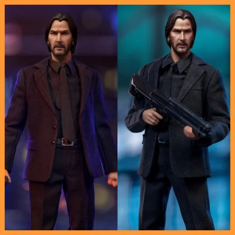 

DSTOYS 1/12 DS-2302 Classic Movie Character Vick Wearing A Black Suit Male Soldiers Full Set Fit 6inch Action Figure Model Toys