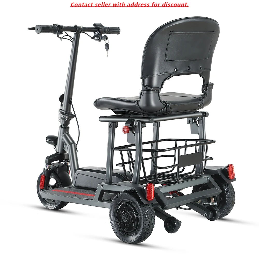 Elektrische scootmobiel VS EU Hot Selling opvouwbare elektrische scooter Gehandicapte volwassenen Ouderen scooter