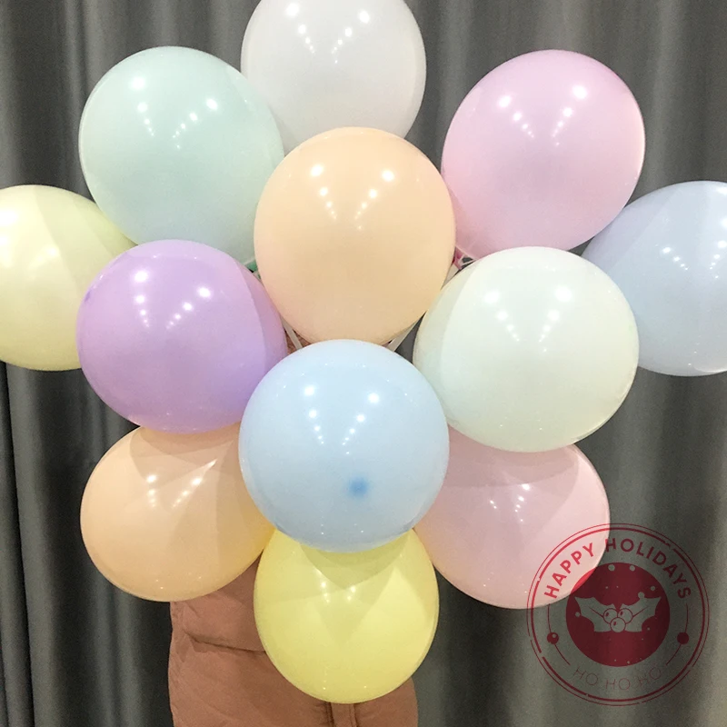 Macarone Balloon Wholesale 5-36 Inch Latex Round Balloons For Birthday Wedding Party Holiday Room Decoration Thickened Baloon