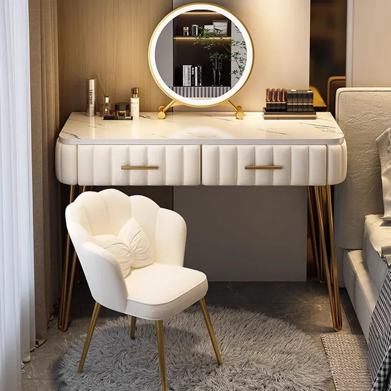 

Mirror Simple Dressing Table Bedroom Drawer Storage Makeup Dressing Table Beauty Nordic Penteadeiras De Maquiagem Furniture
