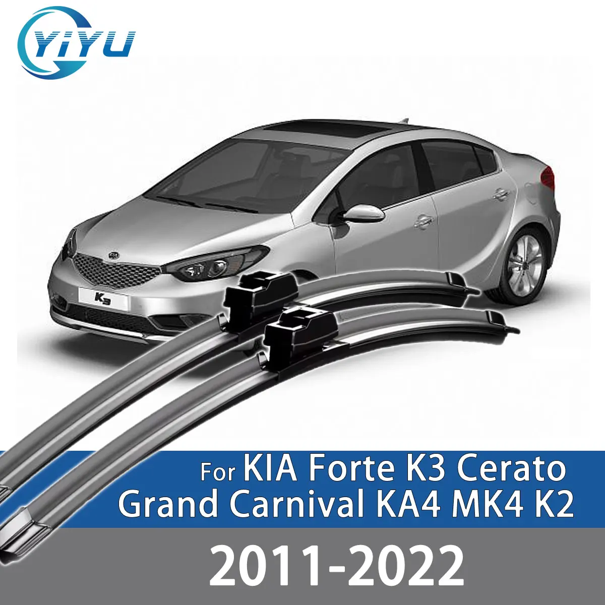 2PCS Car Front Wipe… - image