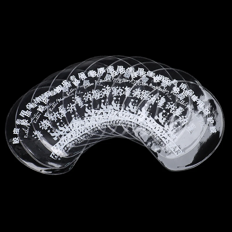 

Hot Sale 10Pcs Ping Pong Racket Protective Film Sticky Transparent Maintenance Cover Table Tennis Racket Rubber Protection Film