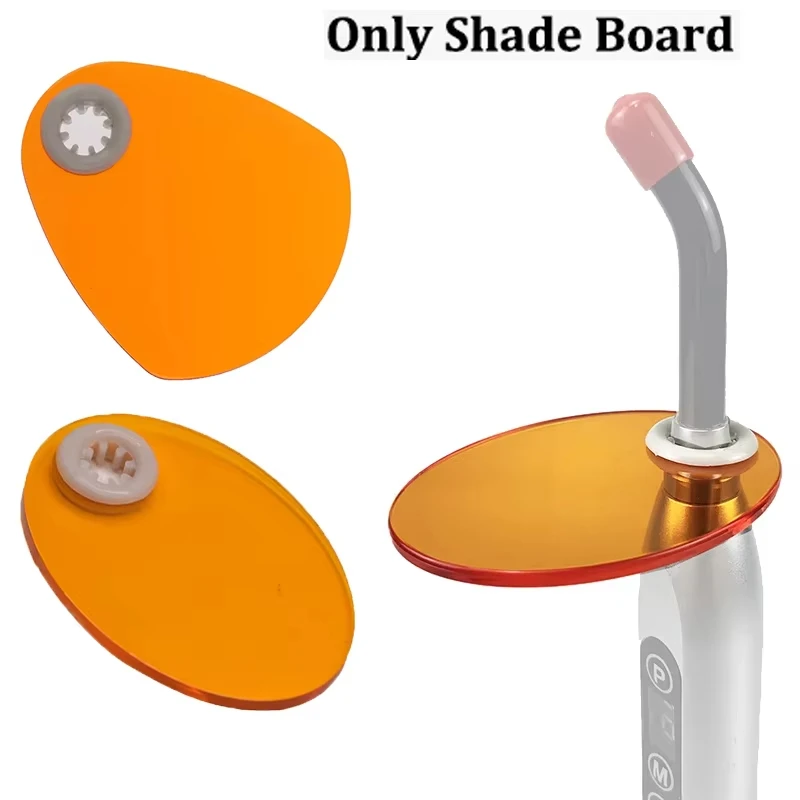 NIGF 1Pcs Dental Aushärtung Lampe Ersatz Schild Platte Schatten Bord Licht Haube Zahnarzt Werkzeuge Zahnmedizin