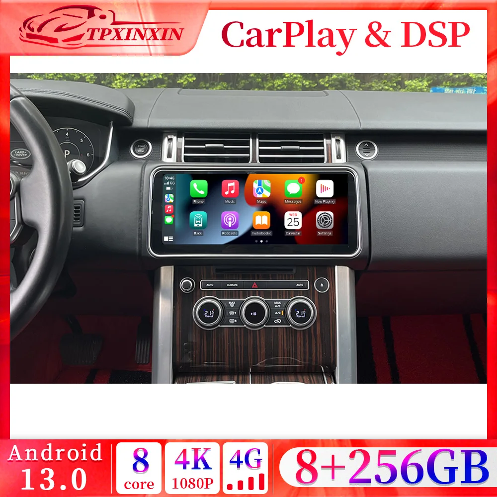 12.3 inch Android 13 For Land Range Rover Vogue Sport L405 Evoque 2013-2016 car radio Multimedia Player GPS navi Head Unit