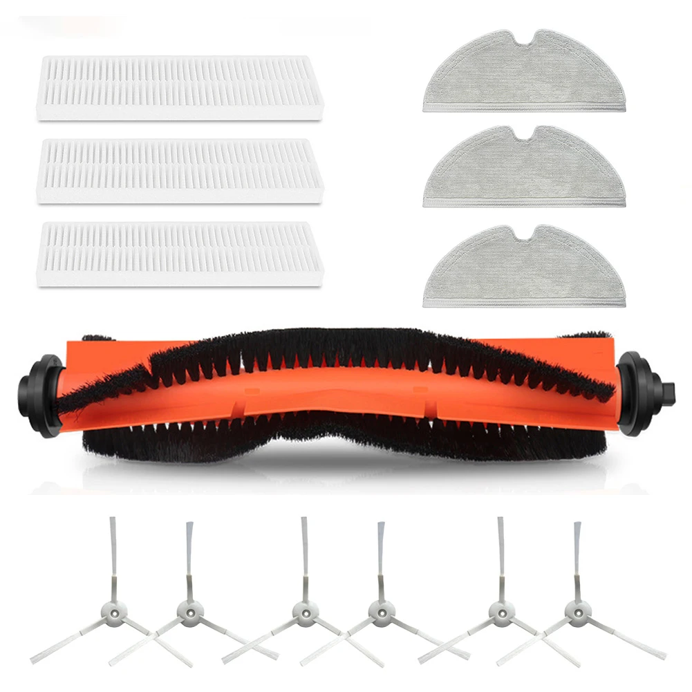 Main Roller Brush Filter Side Brushes Mop Cloth For Viomi V3 Max V-RVCLM27B Vacuum Cleaner Sweeping Parts Sweeper Mopping