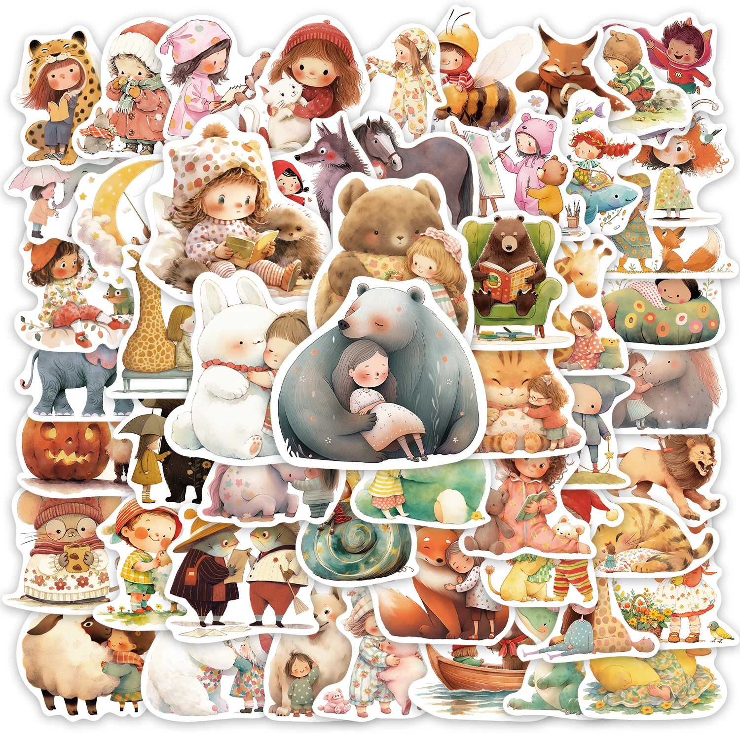 52 قطعة من ملصقات المرحة المصنوعة من حلم الحكاية الخيالية، ملصقات ألعاب الكمبيوتر المحمول ذاتية الصنع #2