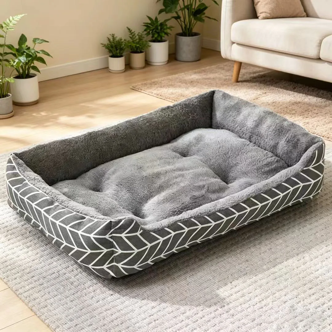 Sofá cama nido para perros y gatos – Cama suave y acogedora - imagen 5