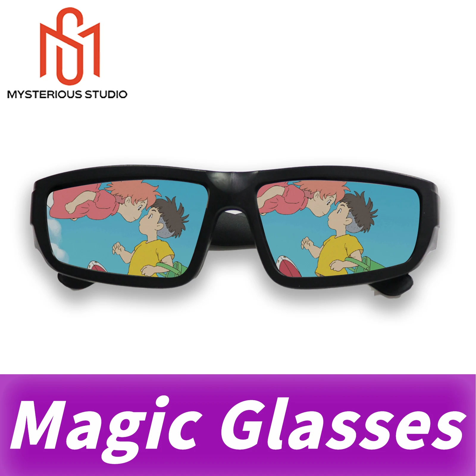 Mysterious  Studio Store Replacement Glasses of the Magic Glasses Prop Special Glasses to see the Hidden Clues  Room Escape Game