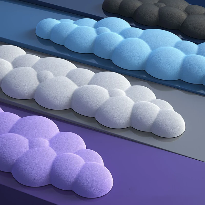 Creative Cloud Shape Wrist Rest Pad Fashion Soft Anti-Slip Desktop Office Mouse Wrist Rest Memory Foam Keyboard Mouse Pad