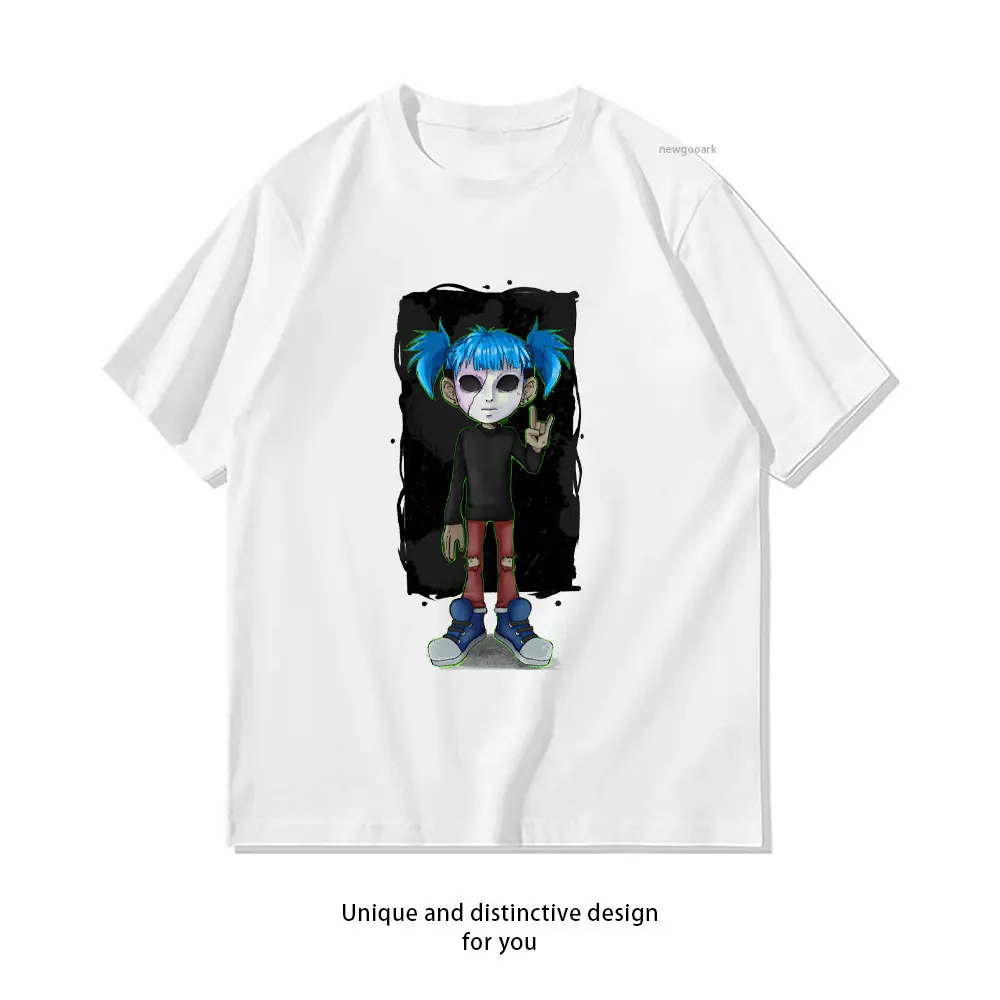 Puzzle Game Sally Face Cotton Printed Men Woman T-Shirt Summer Loose Short Sleeve Tshirts Harajuku Tee Funny Gothic Tops