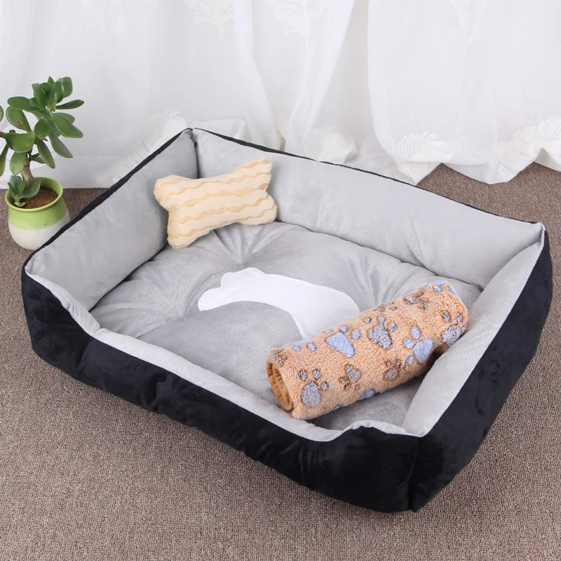 

Dog and Cat Kennel Four Seasons General Teddy Small Medium Large Dog Cushions Winter Warm Pet Supplies Bed House Room Pet Beds