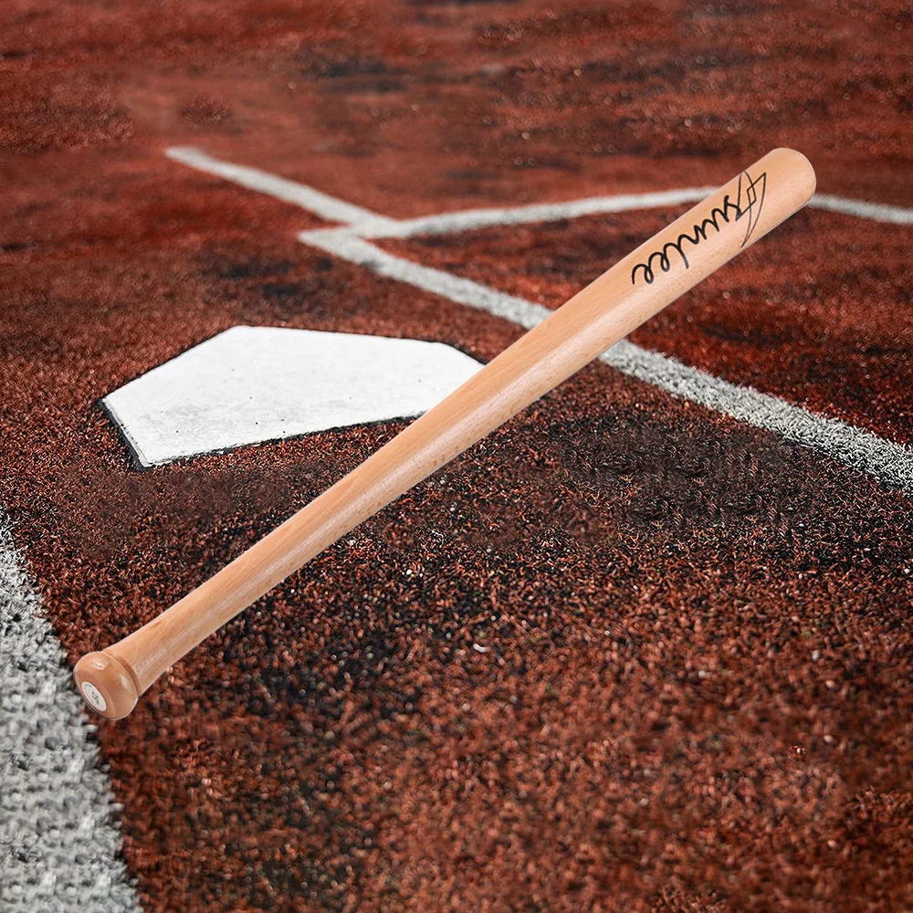 قطعة واحدة من مضرب البيسبول الخشبي، مضرب البيسبول الخفيف الوزن للاستخدام مع الممارسة والكرات اللينة المفضلة للحفلات الرياضية #3