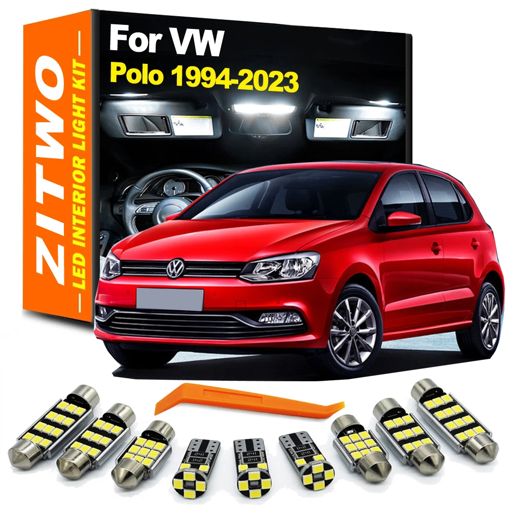 Canbus No Error LED-Birne, Innen-Lesekarte, Kofferraum-Beleuchtungsset für VW Volkswagen Polo 6R 6C 9N 6N AW1 1994–2020 2021 2022 2023