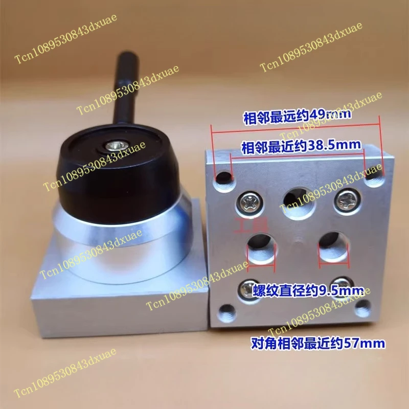 Pneumatic jack accessories  lifting control switch  rubber rotary oil valve  booster pump  and height pad iron