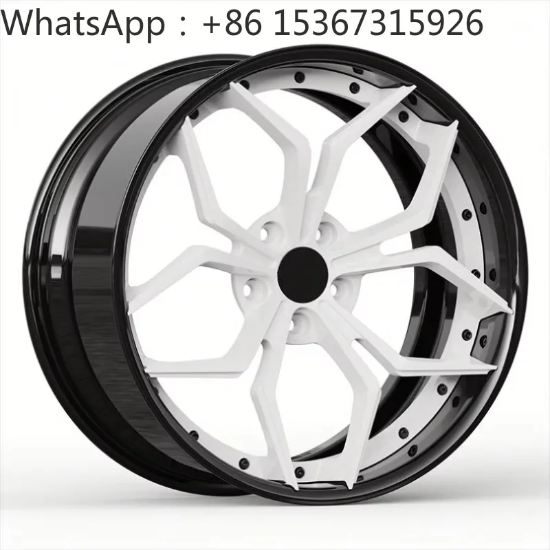 Racing Alloy Wheels 16 17 18 19 20 Inch Double Block Rims Aftermarket Car Rims