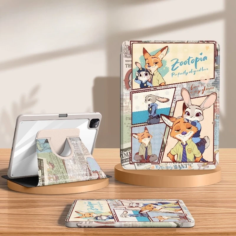 

Zootopia For SAMSUNG Tab Case Galaxy A9 S7 S8 S9 S10 PLUS FE 11in 12.4in 13.1in Protective case S6 10.4in S10 ULTRA Tablet Cover